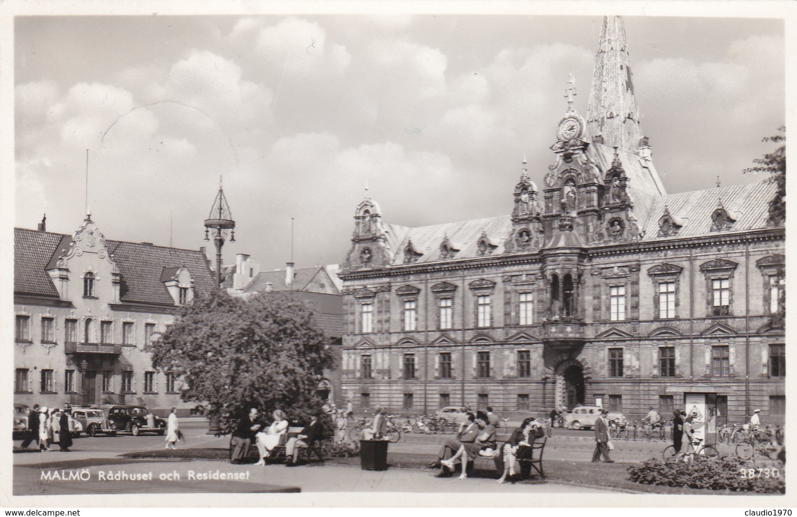 CARTOLINA - POSTCARD - SVEZIA - MALMO RADHUSET OCH REIDENSET - Svezia