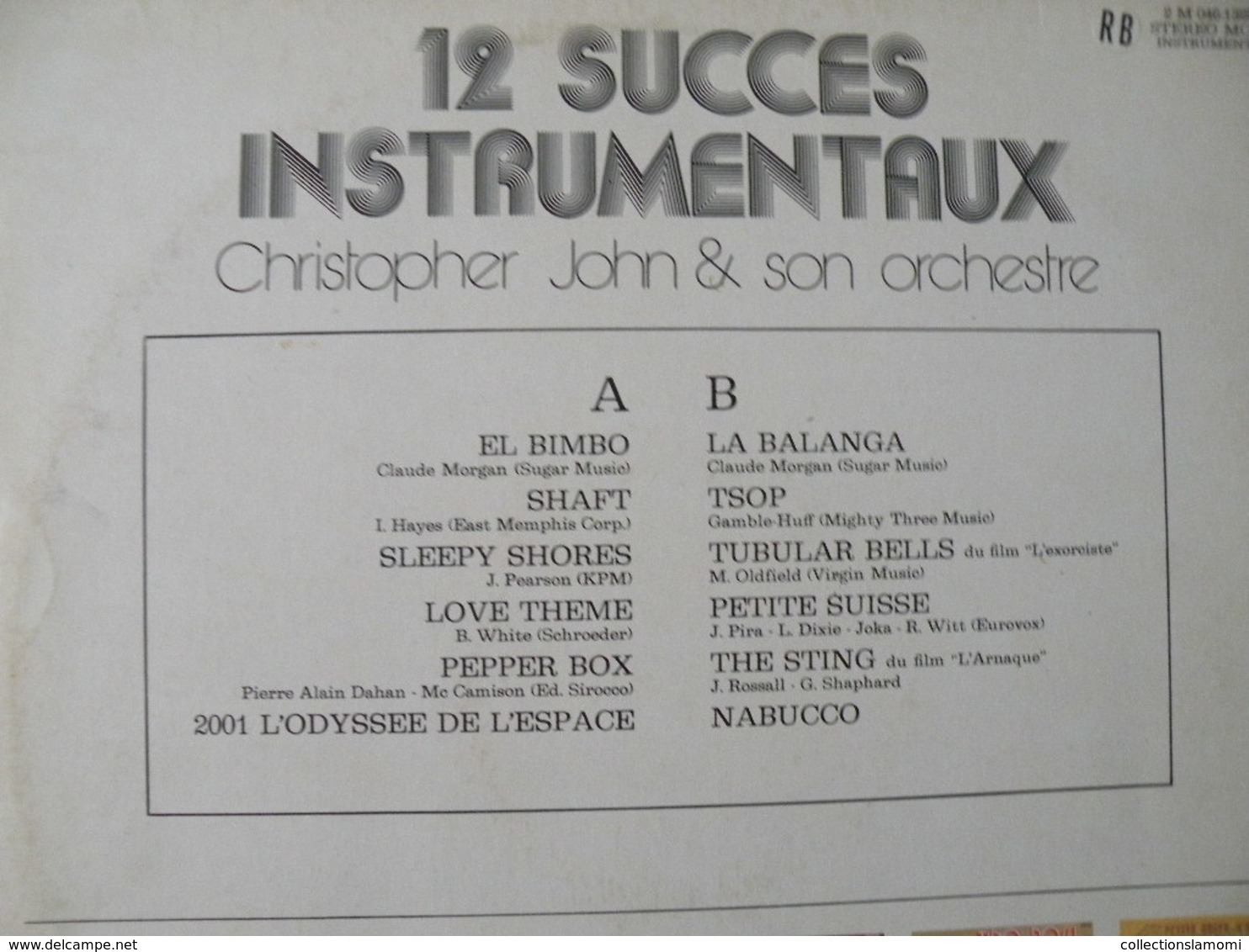 12 Succès Instrumentaux - (Titres Sur Photos) - Vinyle 33 T LP - Compilations