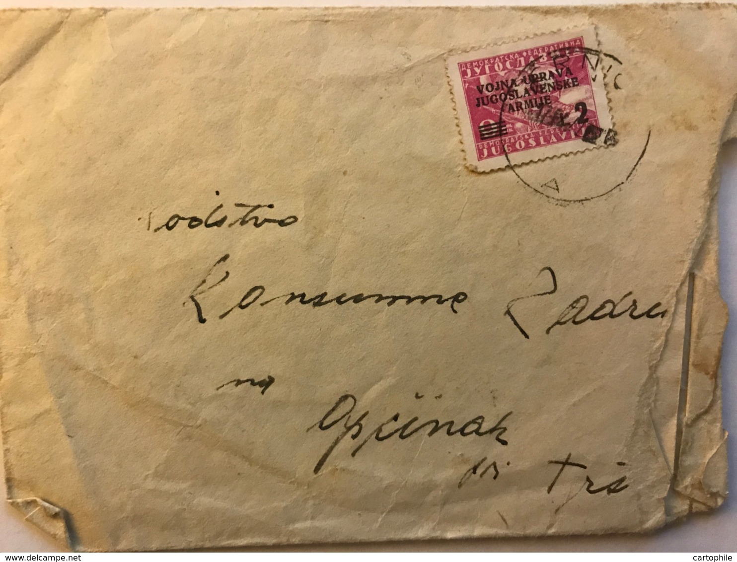 Slovenie - Lettre De 1947 De Brje - Ex Yugoslavia - Slovénie