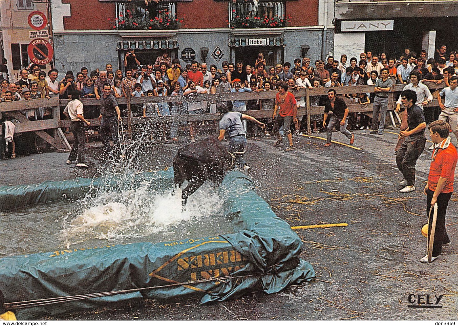 Hasparren - Courses De Vaches Dans Les Rues - Hasparren