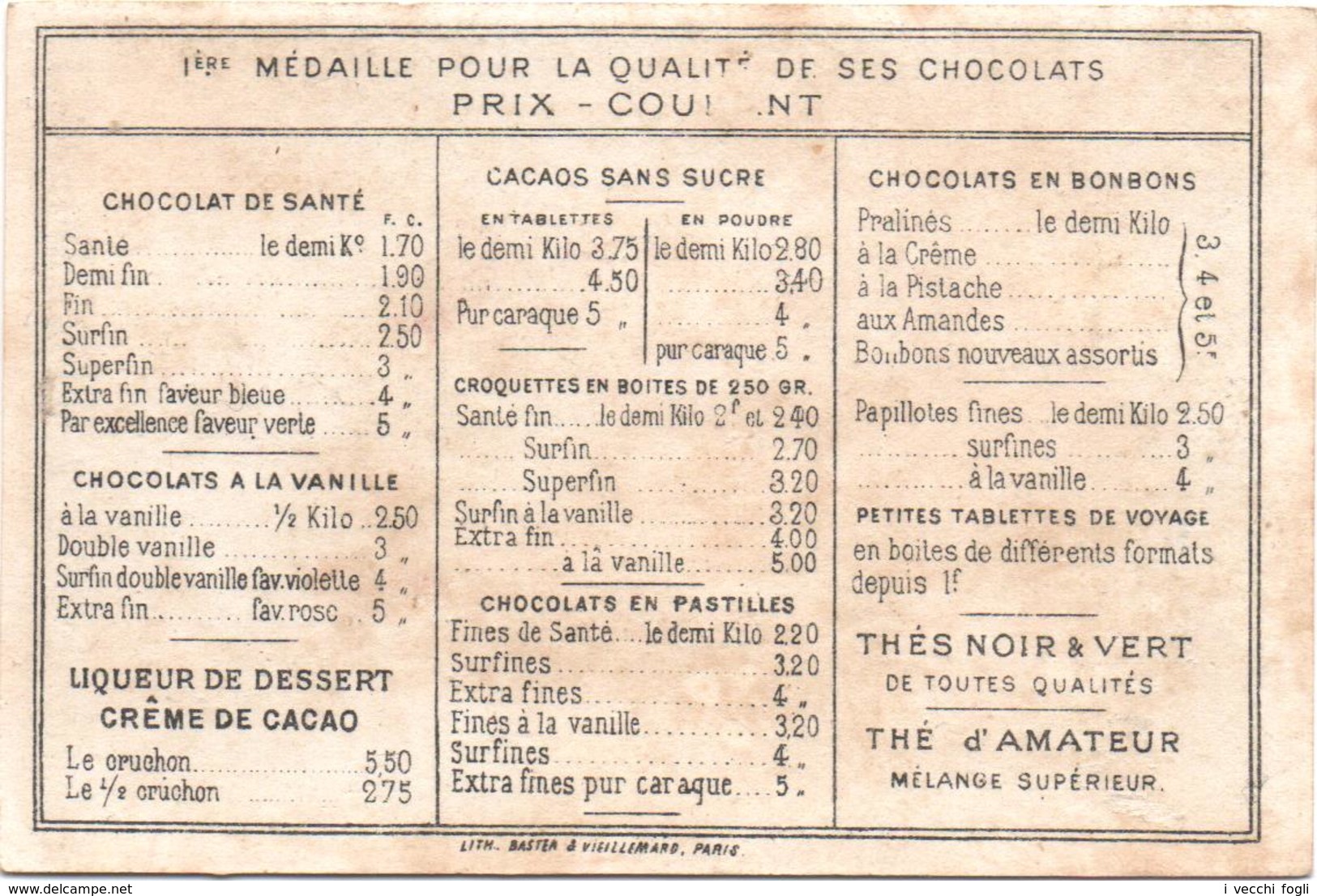 Figurina, Chromo, Victorian Trade Card. Chocolat Ibled. L'invito In Barca. L'invitation En Barque. Baster & Vieillemard - Ibled