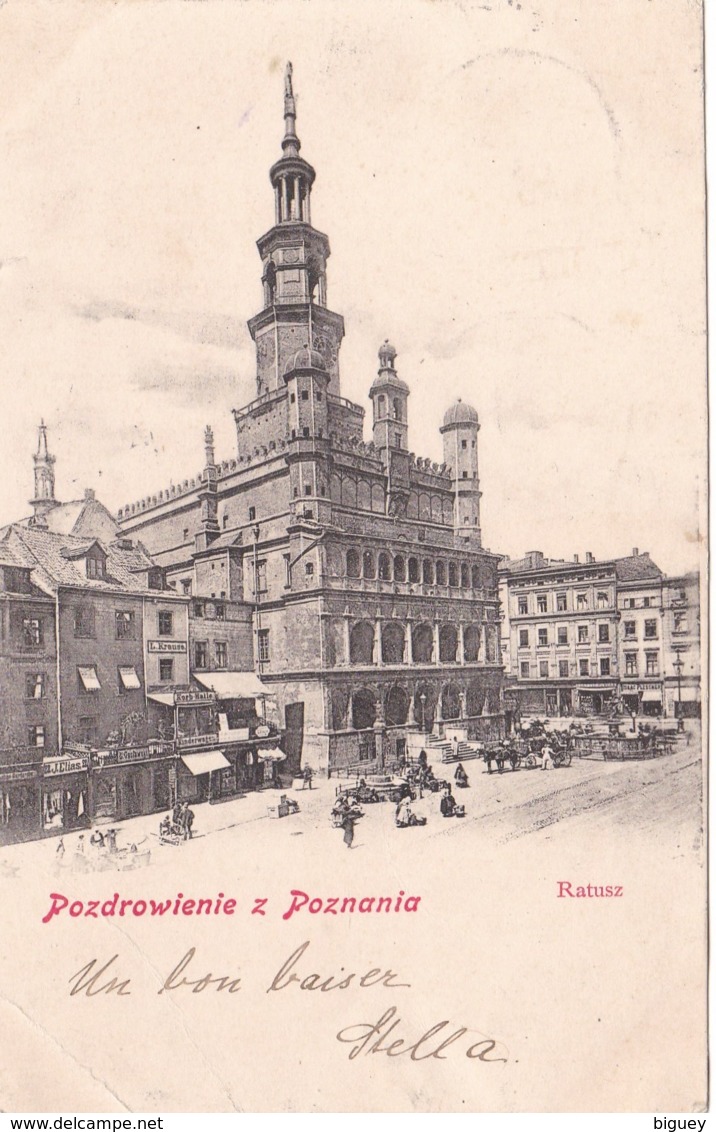 POLOGNE - POZNAN - Ratusz - Mairie. - Polen