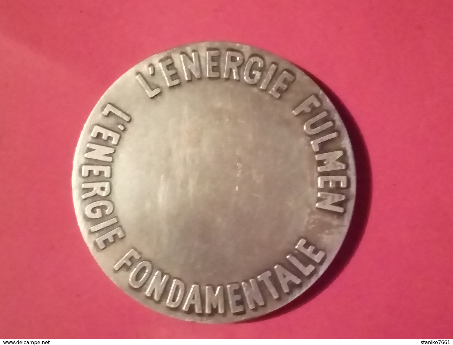 BELLE MÉDAILLE PUBLICITAIRE BRONZE ARGENTE PICHARD BATTERIE FULMEN L'ENERGIE FONDAMENTALE Par JIMENEZ 65 Mm160 Gr - Sonstige & Ohne Zuordnung