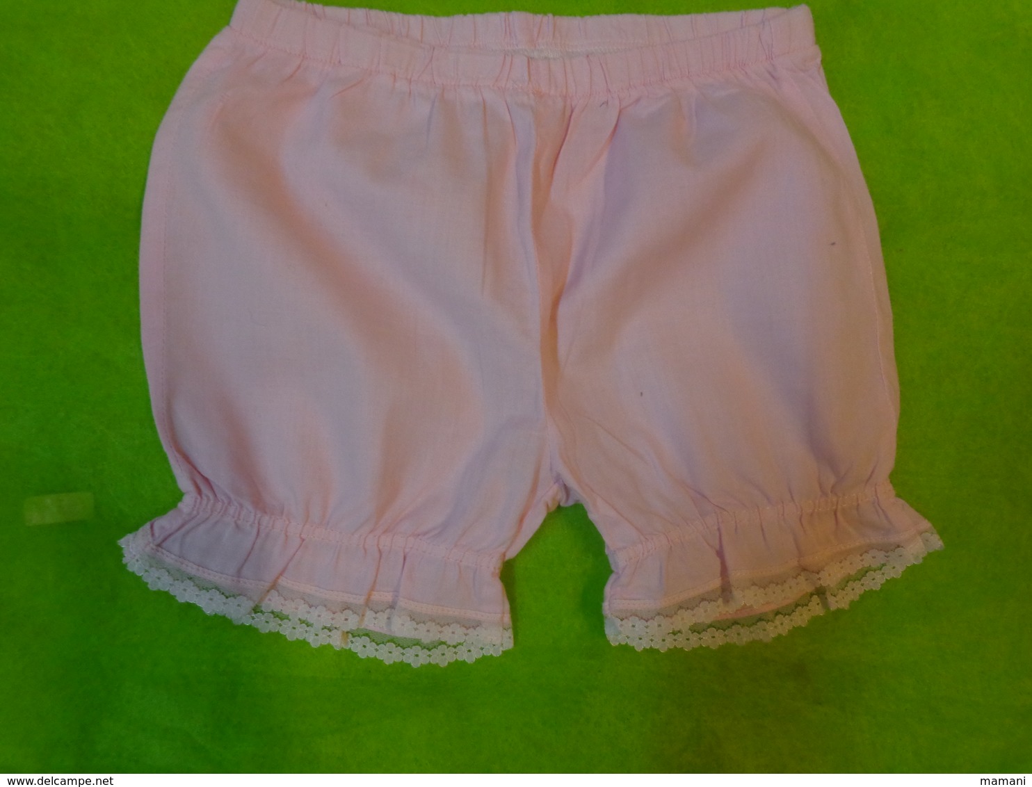 Lot  De 6 Vetements Bebe Vintage Pour Poupee Poupon (robe Cache Brassiere Culotte  Etc..lot 1 - Other & Unclassified