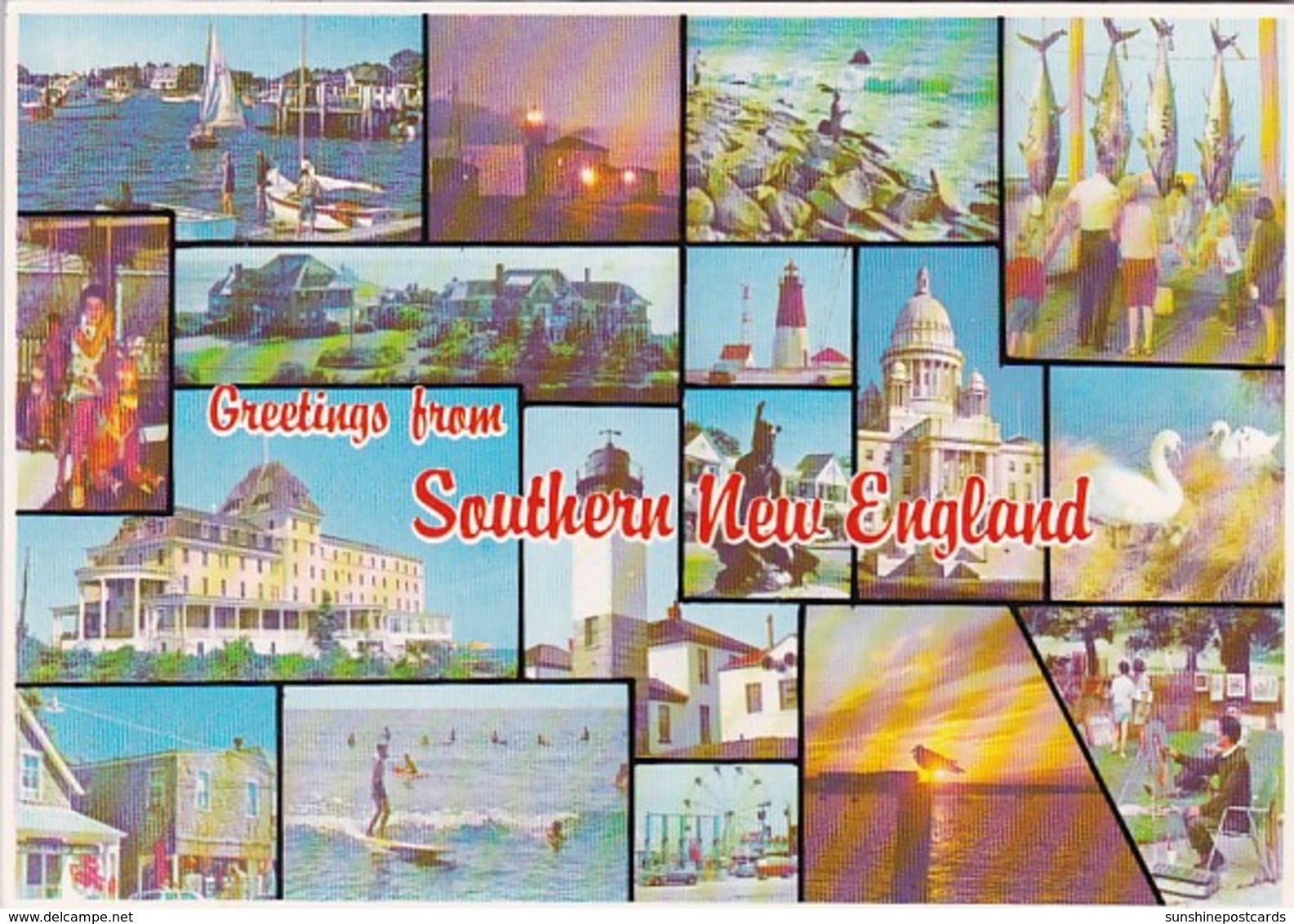 Greetings From Southern New England Multi View - Greetings From...