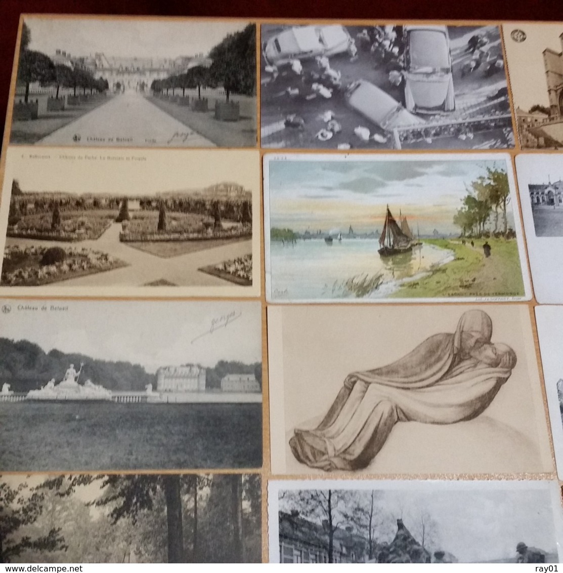 BELGIQUE - lot de plus de 100 cartes postales (voir description et images)