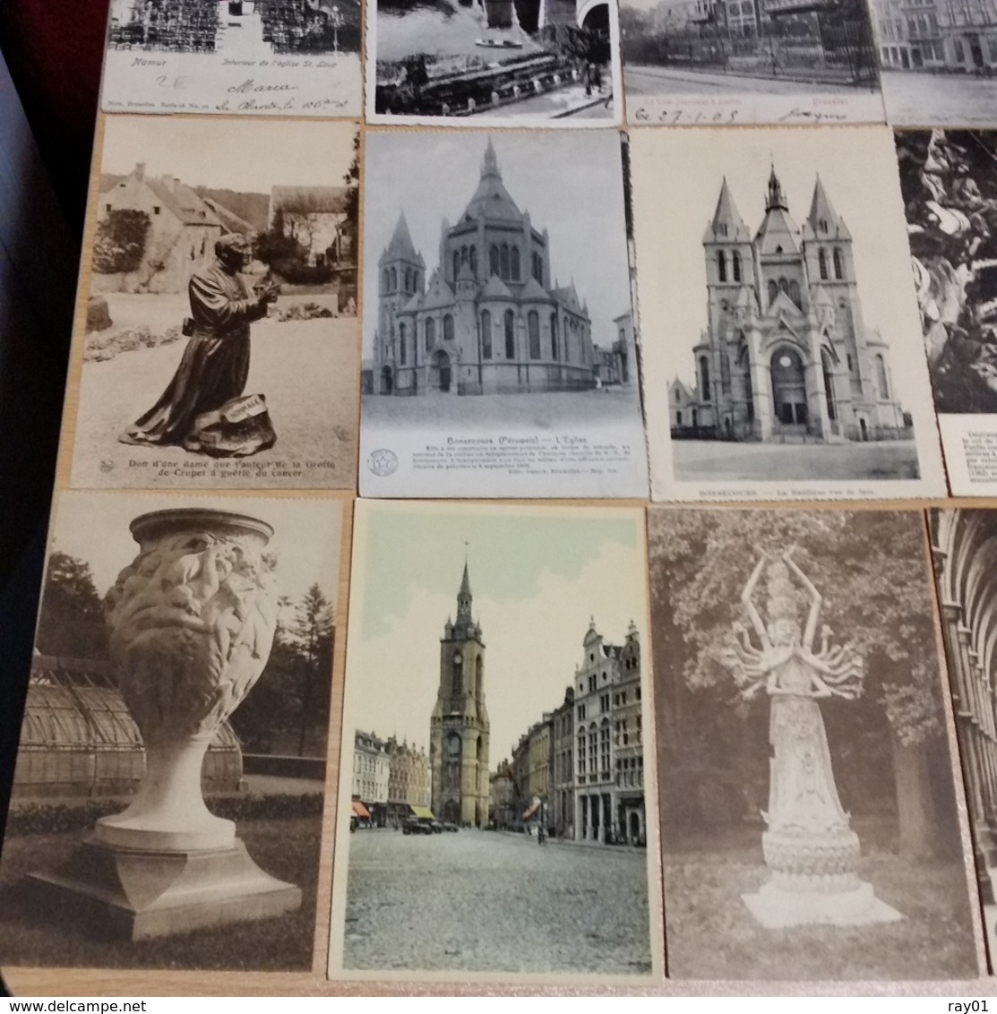 BELGIQUE - lot de plus de 100 cartes postales (voir description et images)