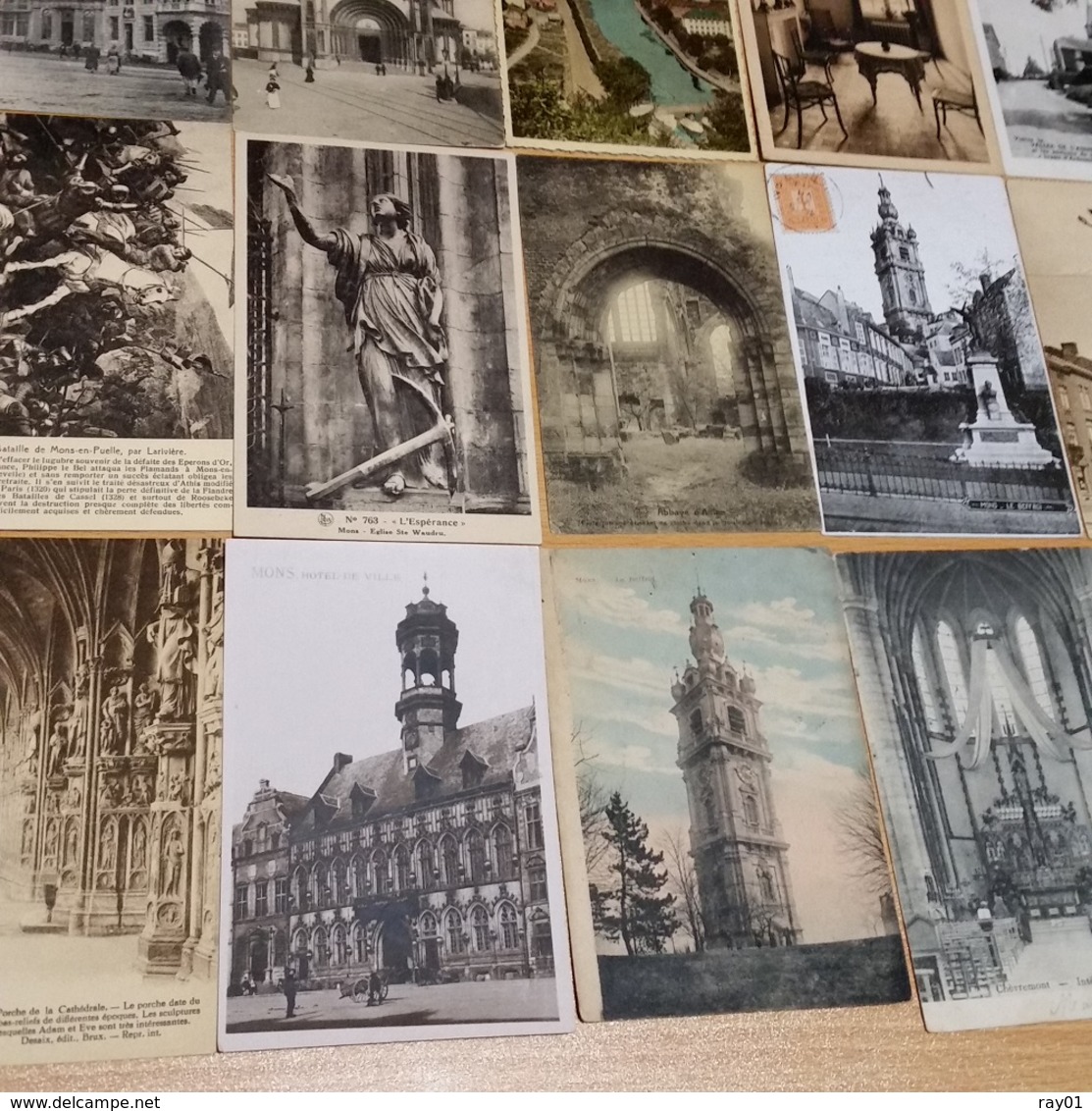 BELGIQUE - lot de plus de 100 cartes postales (voir description et images)