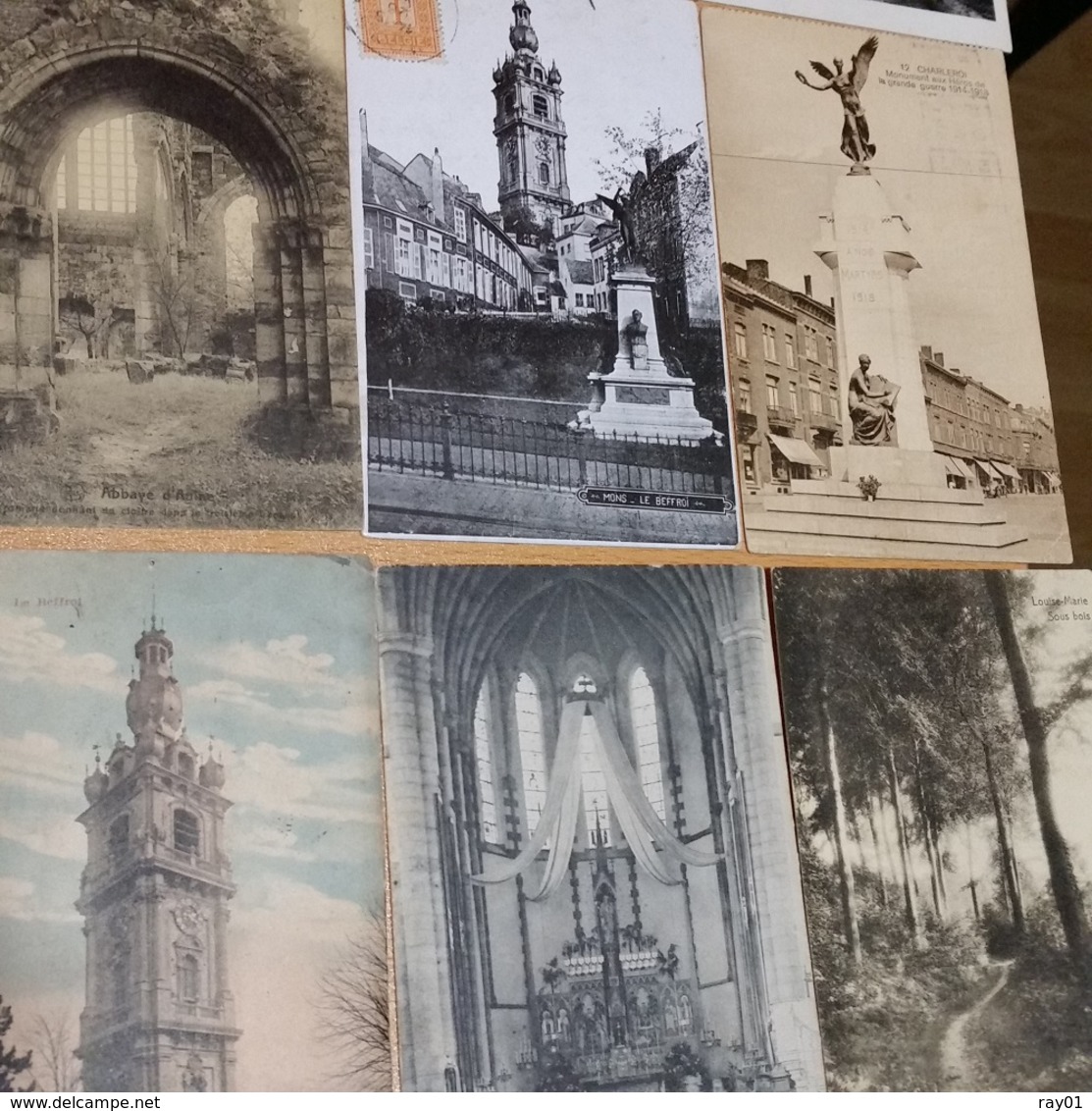 BELGIQUE - lot de plus de 100 cartes postales (voir description et images)