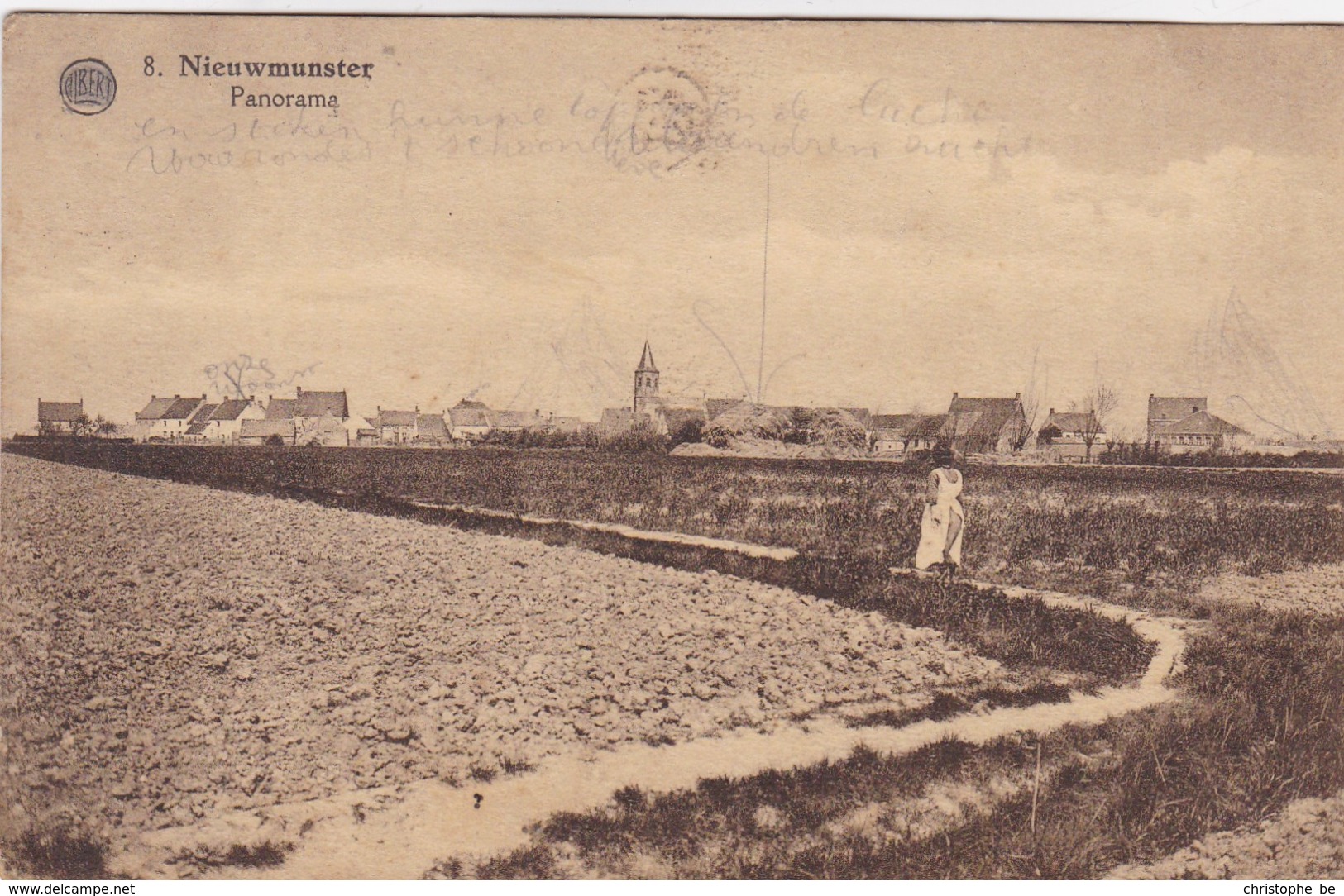 Nieuwmunster, Panorama (pk54697) - Zuienkerke