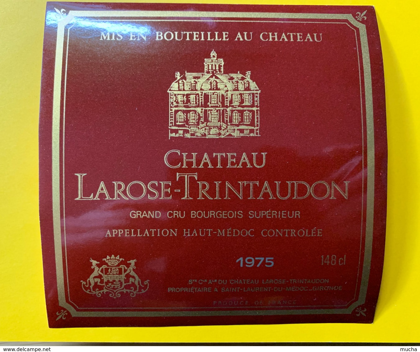 9827 -  Château Larose-Trintaudon 1975 Haut- Médoc 148cl - Bordeaux