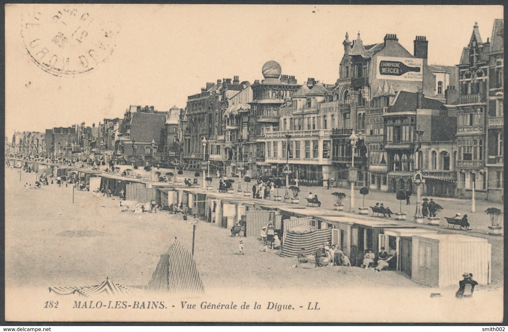 MALO LES BAINS - Vue Générale De La Digue - Malo Les Bains