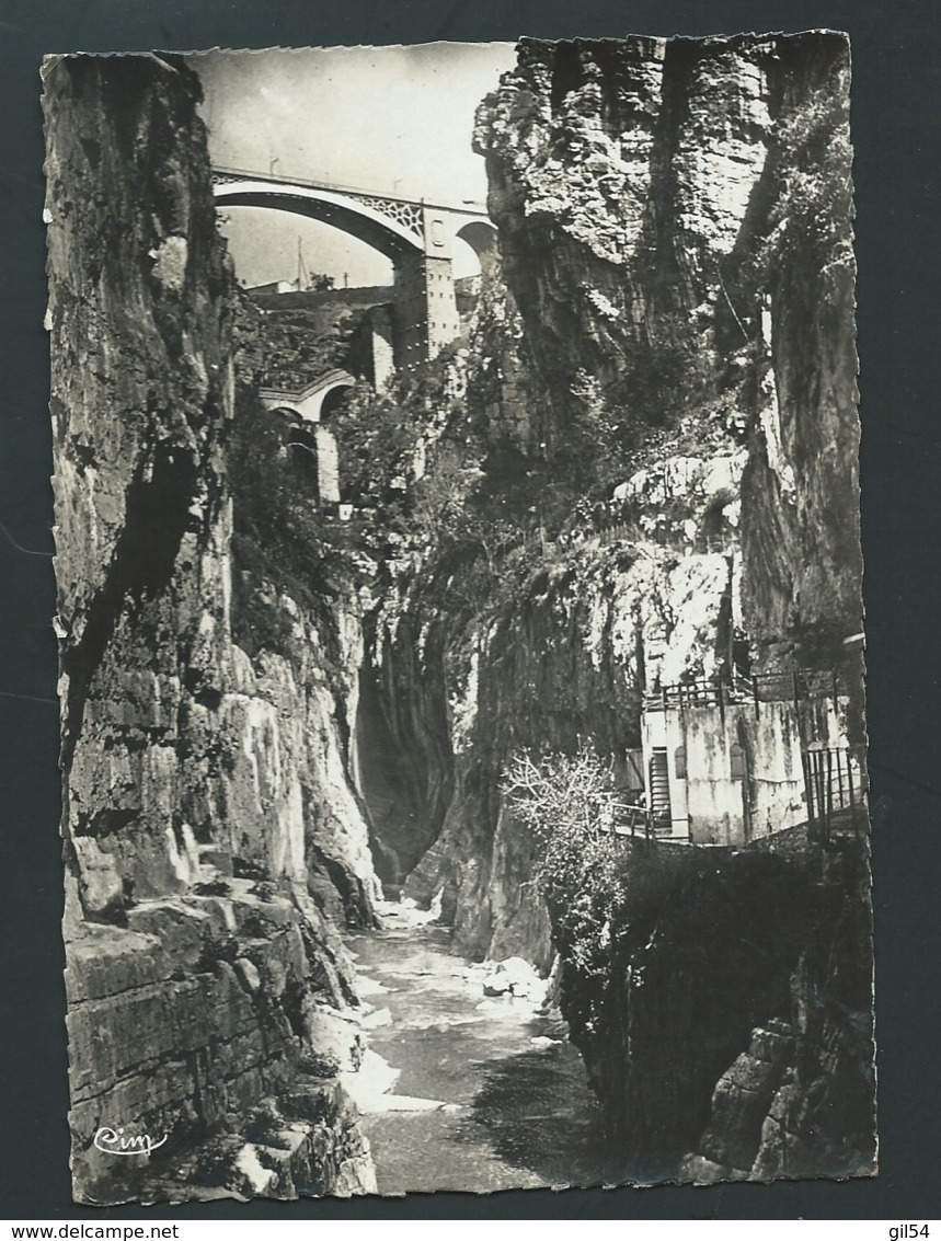 Constantine ( Algérie ) Gorges Du Rhummel - Pont D'El-Kantara  - Cpsm  Grand  Format    Gah47 - Constantine