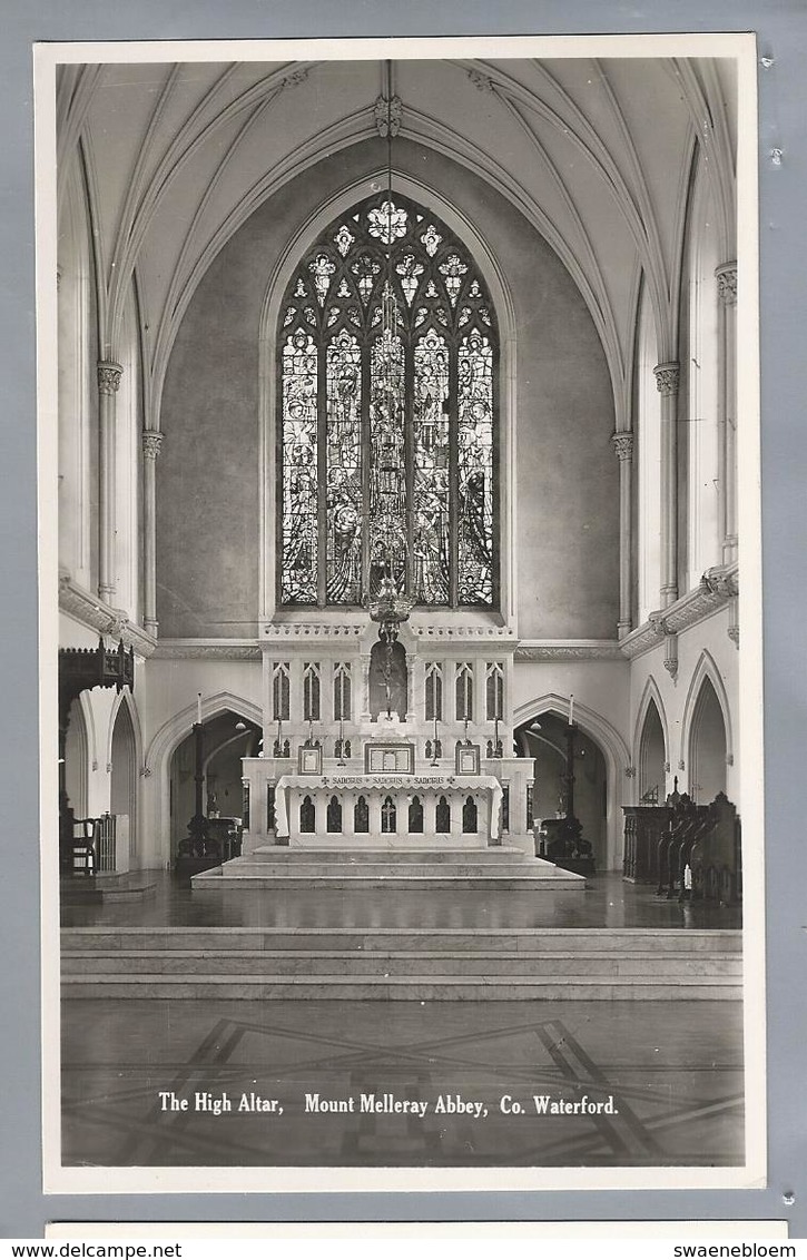 IE.- WATERFORD. Mount Melleray Abby. The High Altar. - Waterford