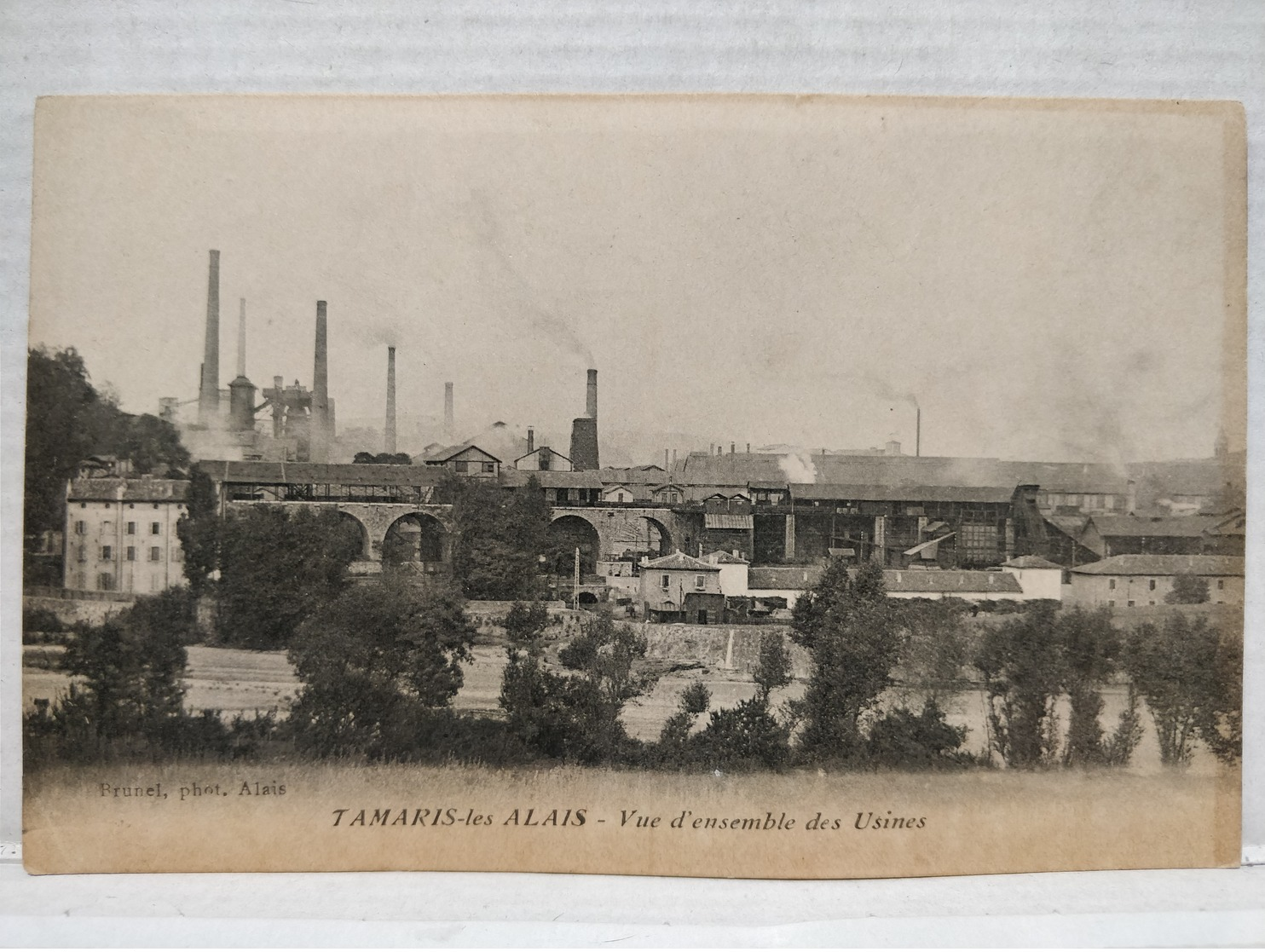 Tamaris-les-Alais. Vue D'ensemble Des Usines - Alès