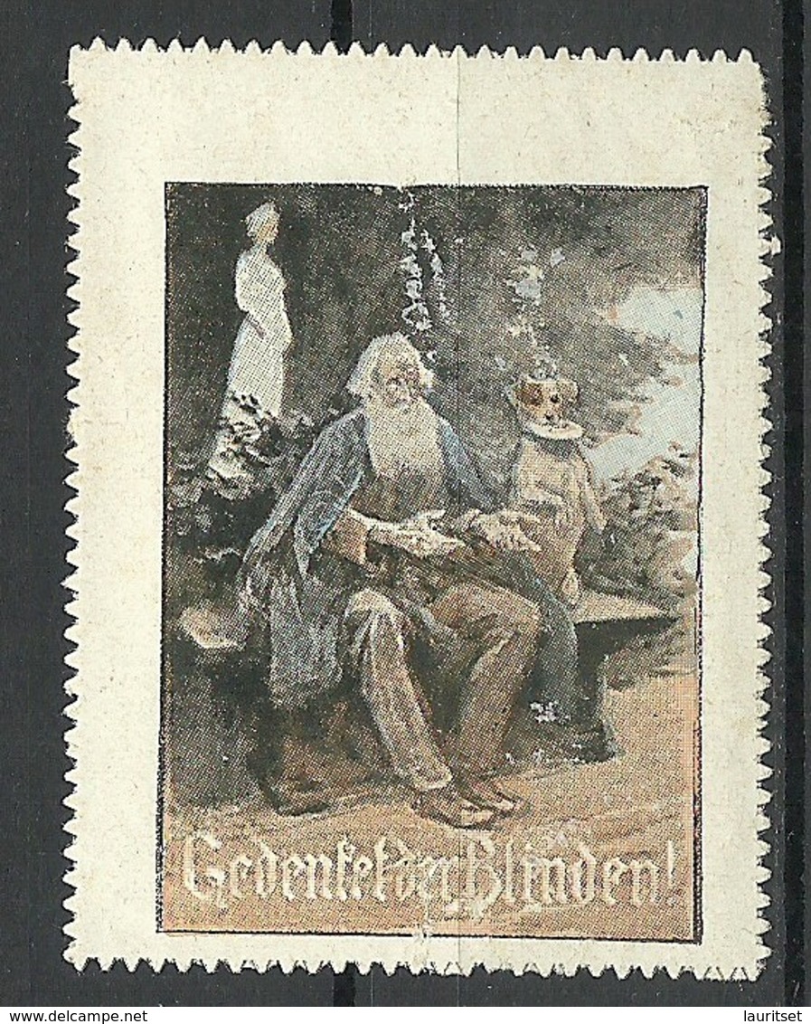 Germany 1908 Blindenhilfe Charity For Blind People Vignette * - Handicaps