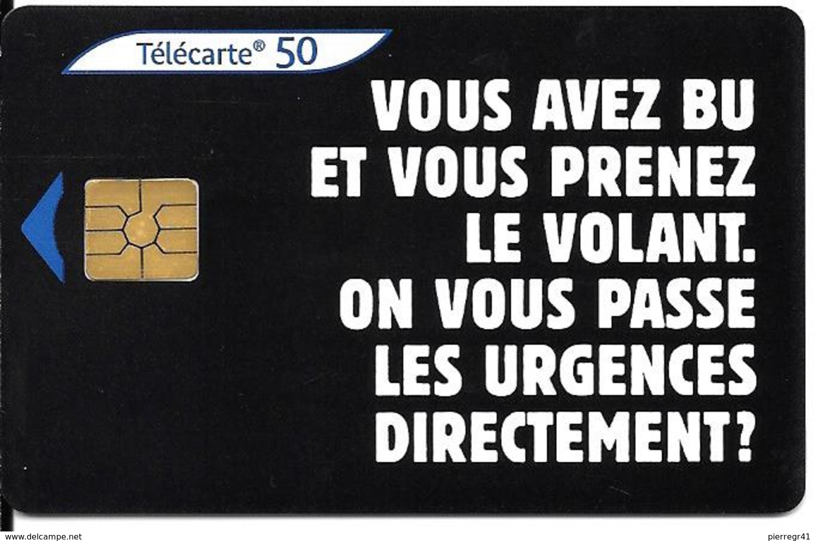 CARTE°-PUBLIC-50U-F1077-GEM2-07/2000-URGENCE-UTILISE-TBE - 2000