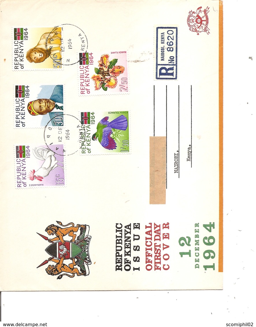 Kenya ( FDC De 1964 à Voir) - Kenya (1963-...)