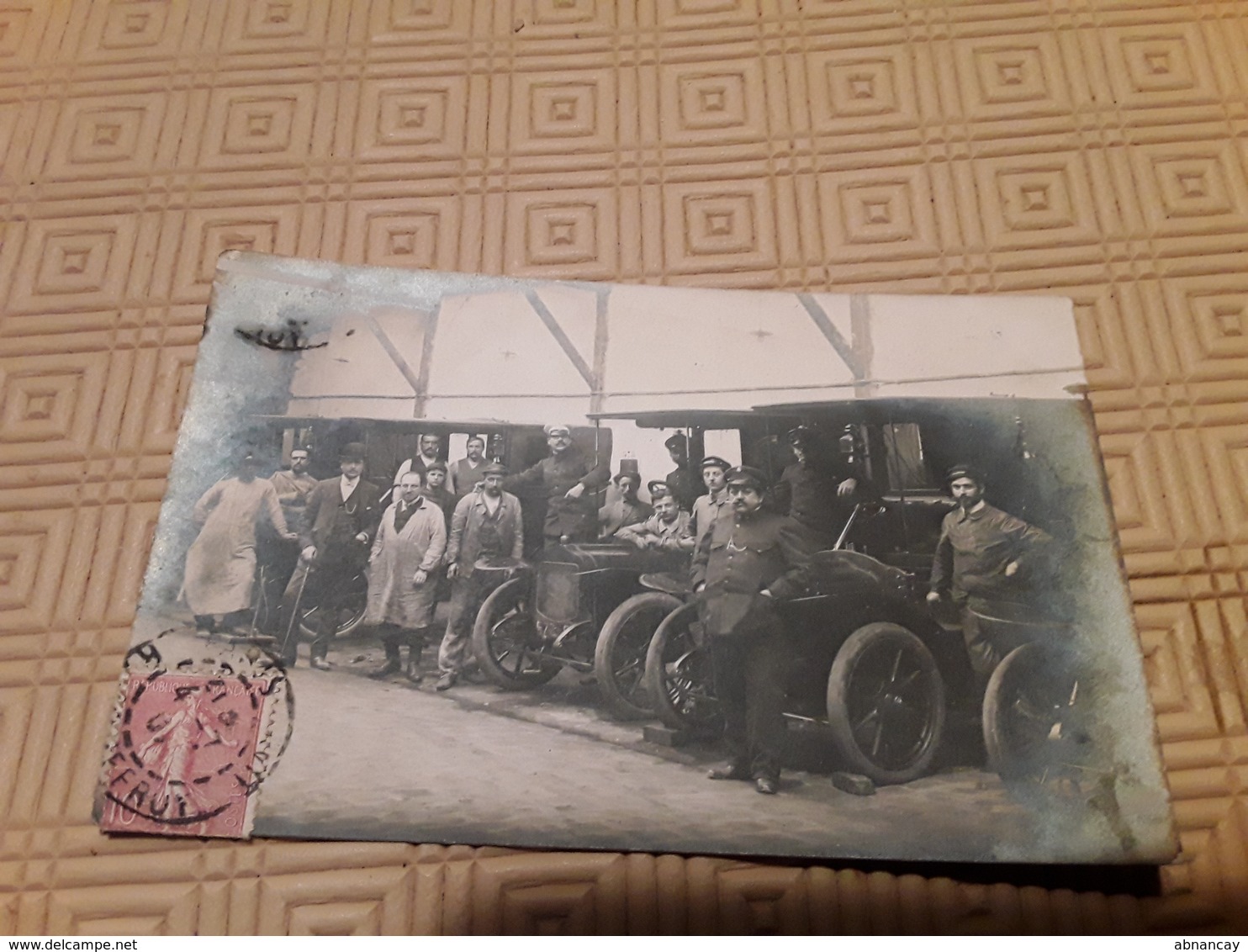 Carte Photo Garage Automobile - A Identifier