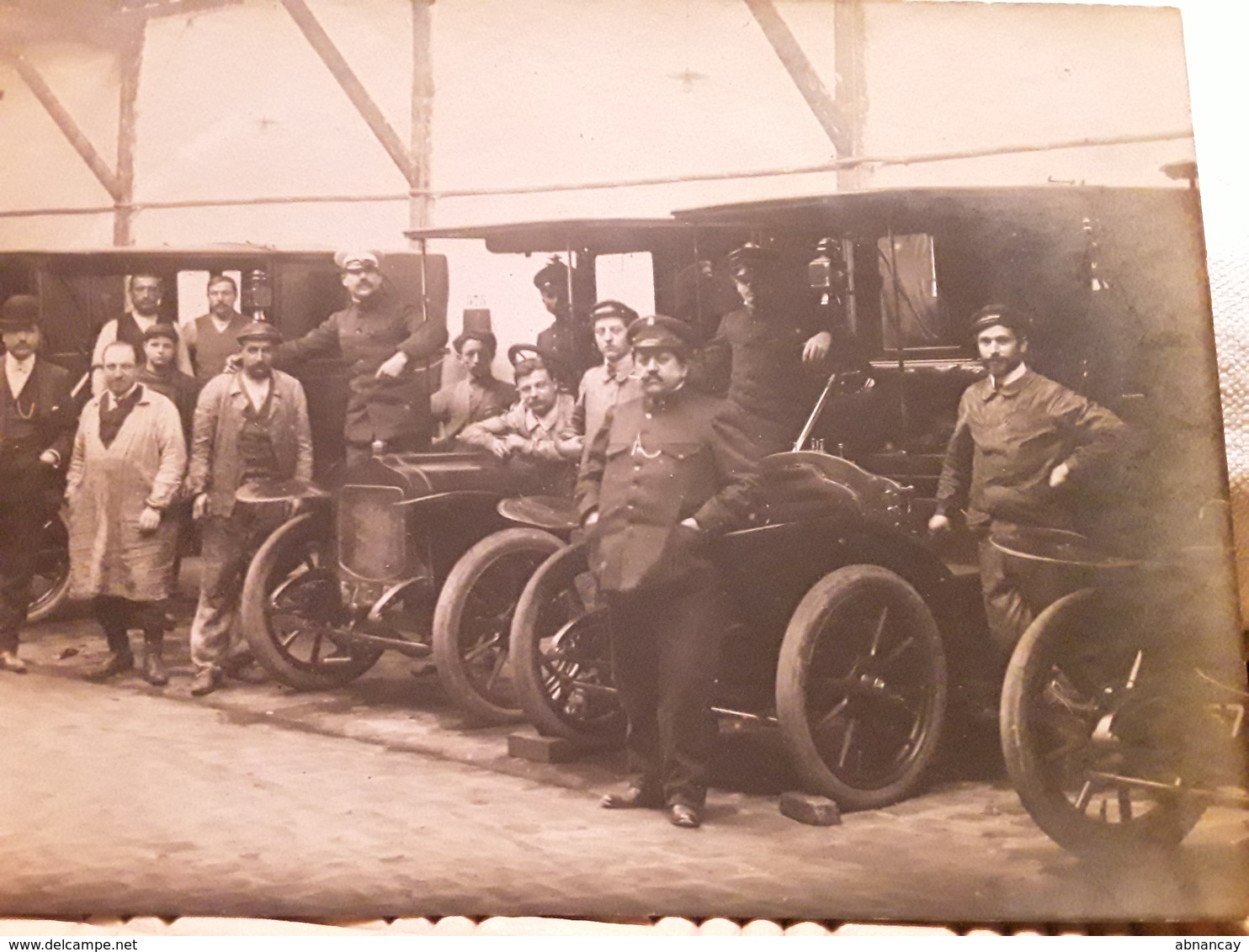 Carte Photo Garage Automobile - A Identifier