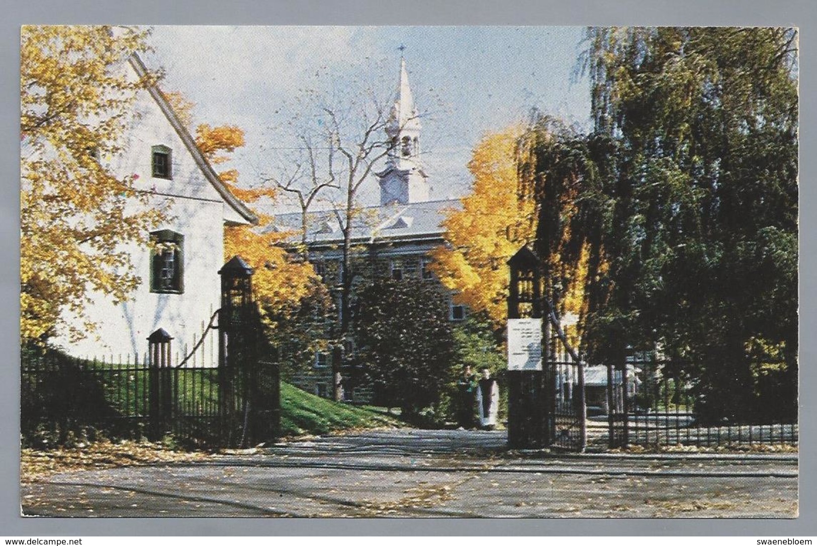 CA.- OKA, QUEBEC. CANADA. Entrée De L'Abbaye Cistercienne De N.D. Du Lac. - Andere & Zonder Classificatie