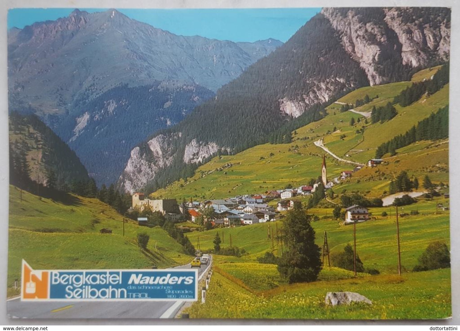 Bergkastel Seilbahn Nauders - Tirol - Österreich - Vg - Nauders