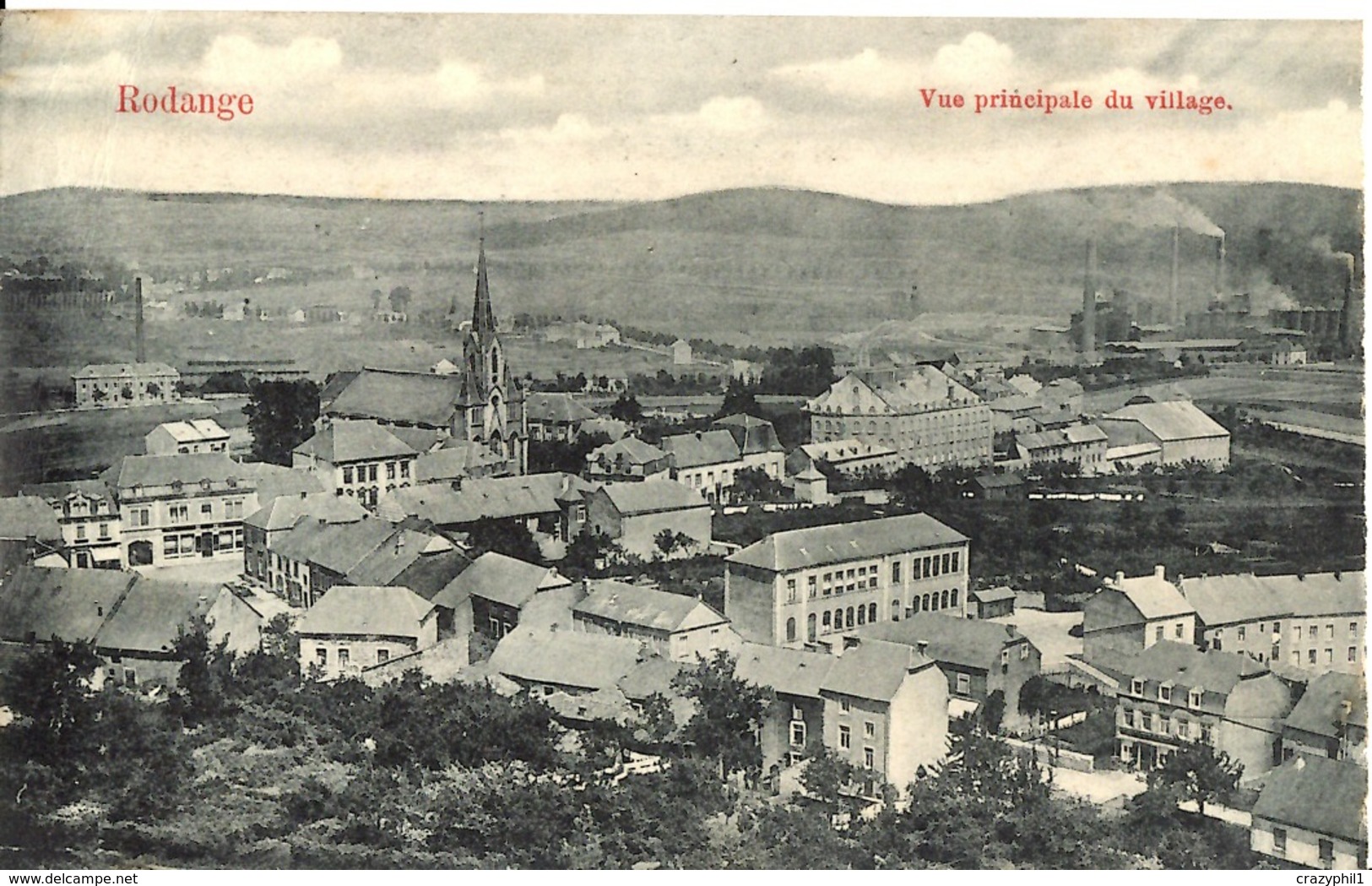 Rodange - Vue Principale Du Village - Rodange