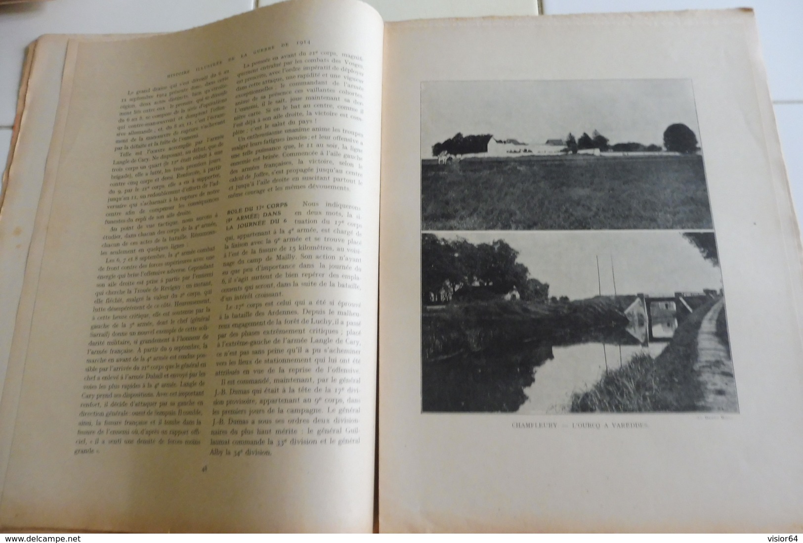 120-Histoire Illustrée-Guerre 1914-Etrepilly Trocy Boullare Nogeon Chamfleury Vareddes Acy-en-Multien Montrolle-Ourc- - - Français