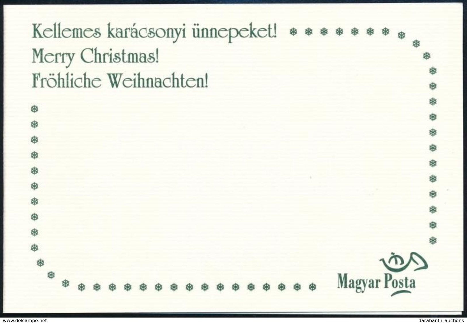 ** 1998 Karácsony: Magyar Posta Ajándéka ,,az Első Bélyeg Előfizetők Tiszteletére' (20.000) - Andere & Zonder Classificatie