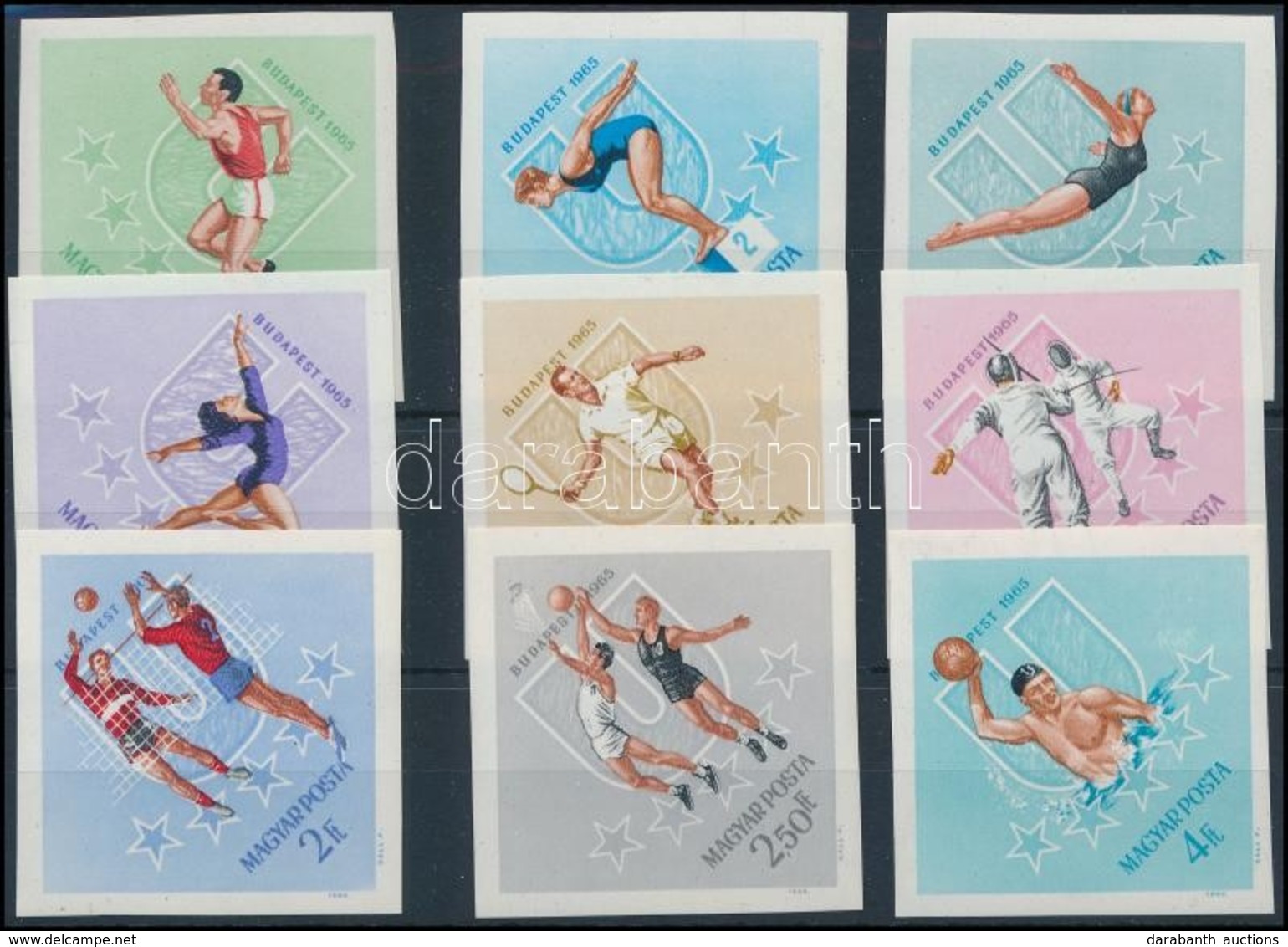 ** 1965 Universiade Vágott Sor (4.500) - Andere & Zonder Classificatie