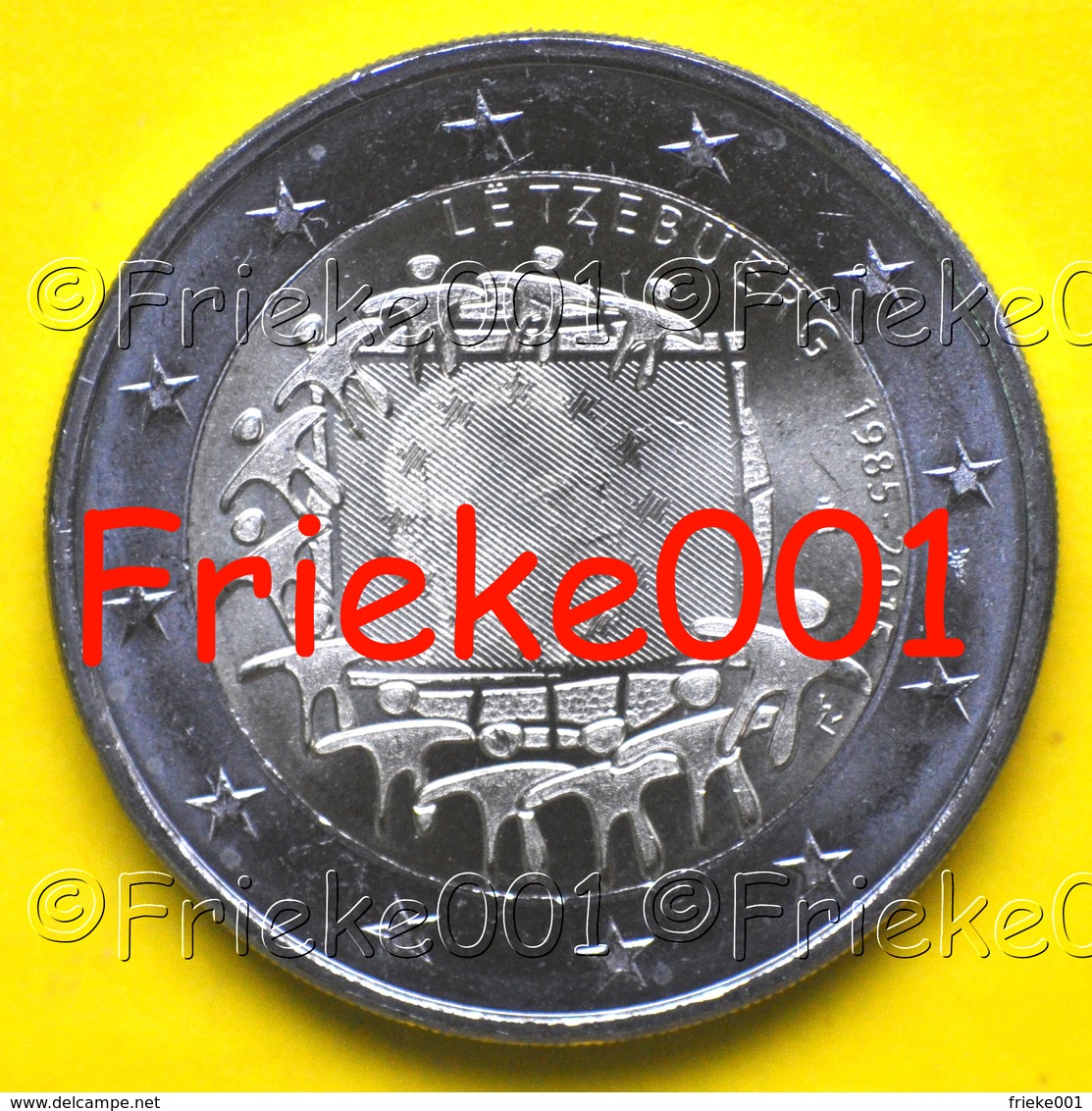 Luxemburg - Luxembourg - 2 Euro 2015 Comm.(30 Jaar Europese Vlag) - Luxembourg