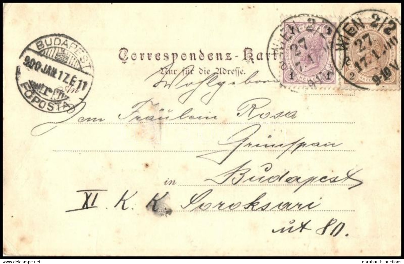 Ausztria 1900 - Andere & Zonder Classificatie