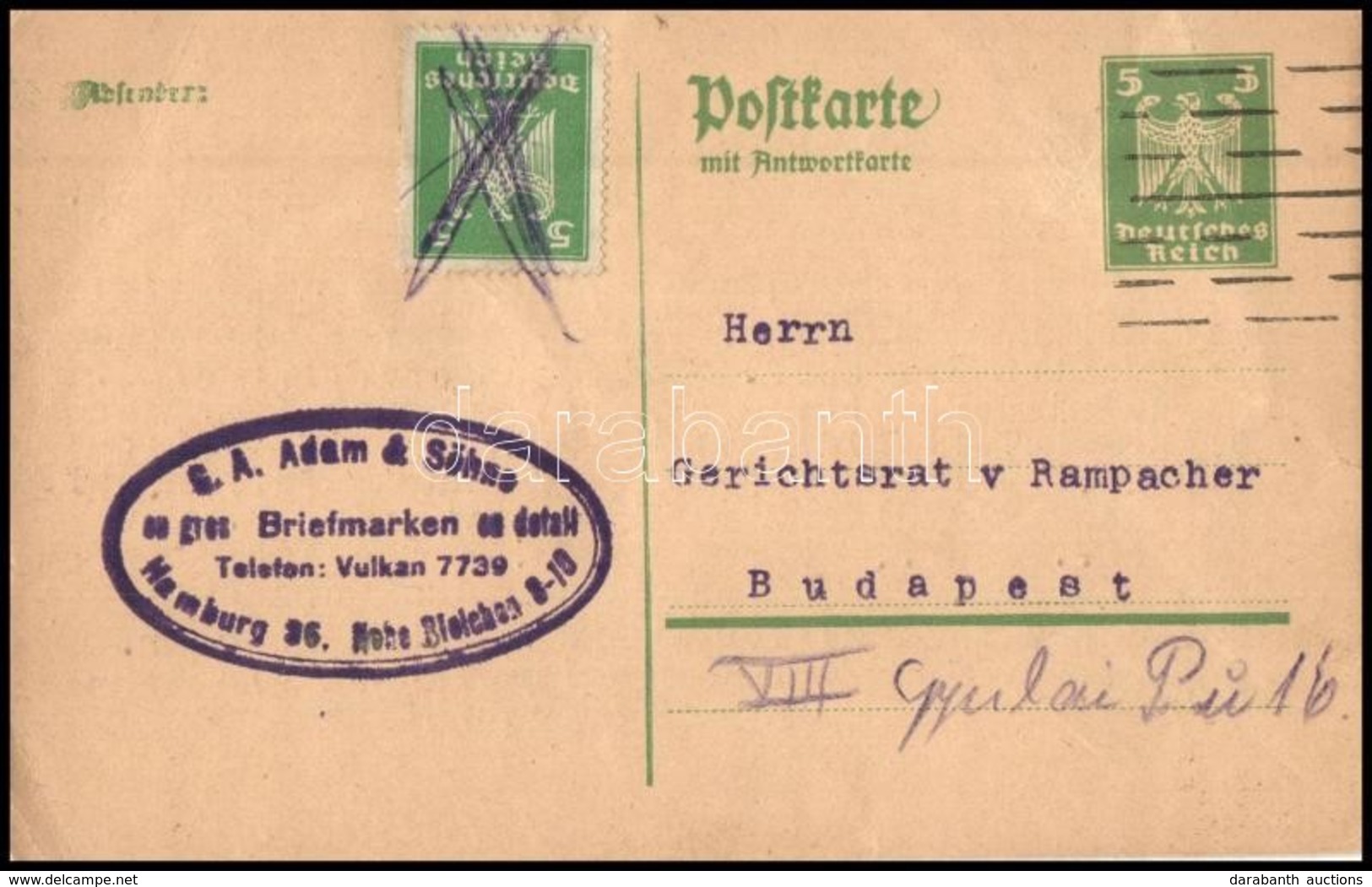 Deutsches Reich 1925 - Andere & Zonder Classificatie