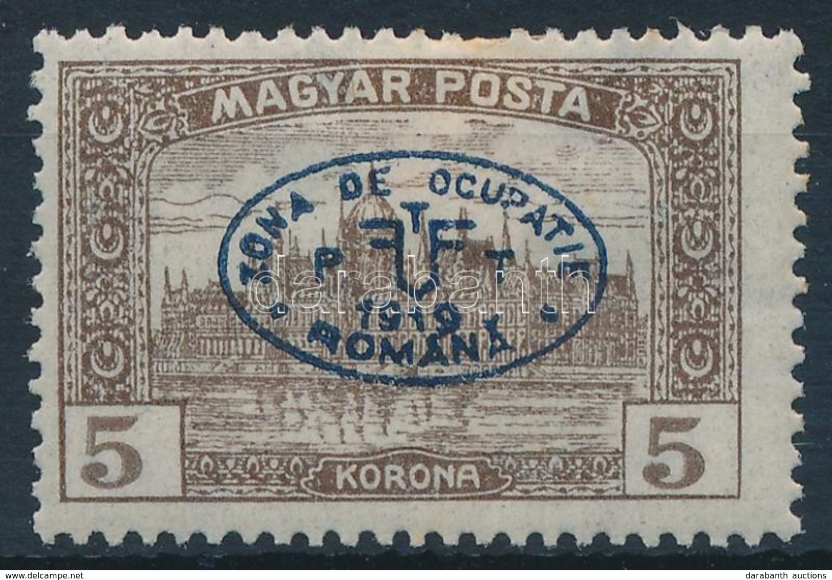 * Debrecen I. 1919 Magyar Posta 5K (150.000) - Andere & Zonder Classificatie