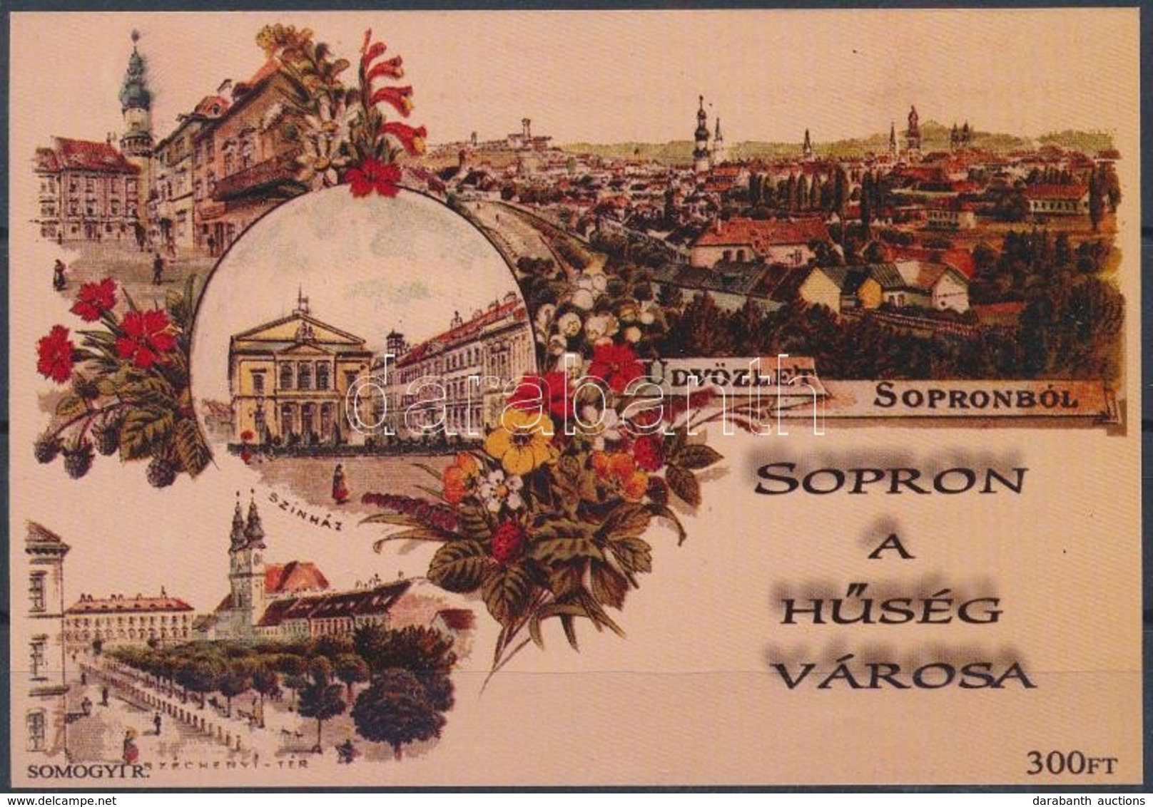 ** 2002/2 Sopron A Hűség Városa Emlékív Sorszám Nélkül! (csak Néhány Példány Létezik) - Andere & Zonder Classificatie