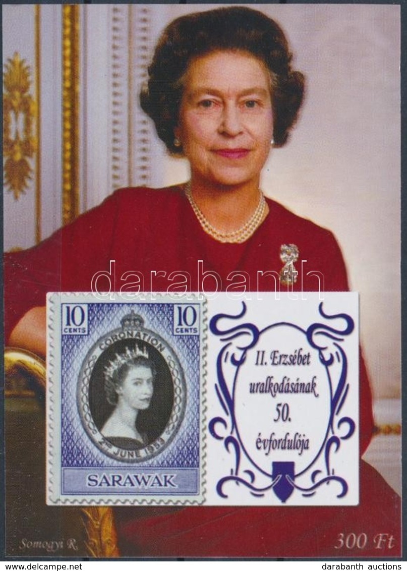 ** 2002/8 II. Erzsébet Uralkodásának 50. évfordulója Emlékív Sorszám Nélkül! (csak Néhány Példány Létezik) - Andere & Zonder Classificatie