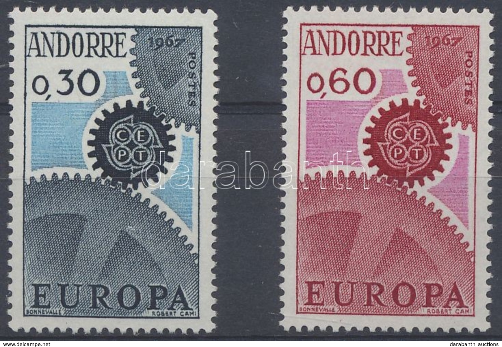 ** 1967 Europa CEPT Sor Mi 199-200 - Andere & Zonder Classificatie