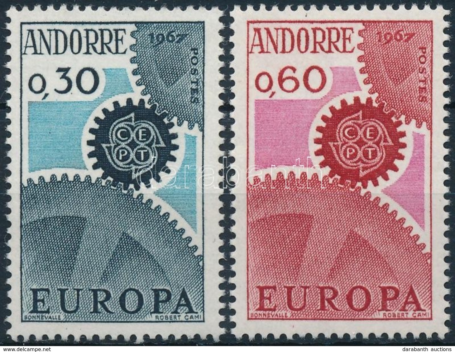 ** 1967 Europa CEPT Sor Mi 199-200 - Andere & Zonder Classificatie