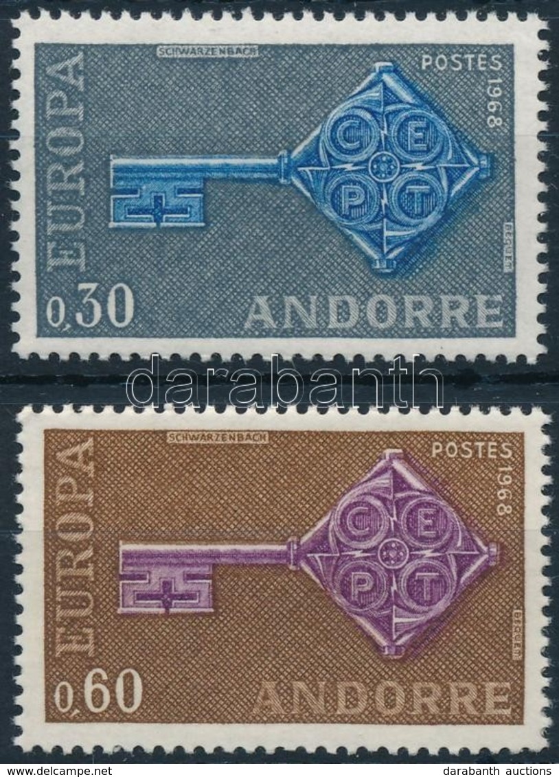 ** 1968 Europa CEPT Sor Mi 208-209 - Andere & Zonder Classificatie