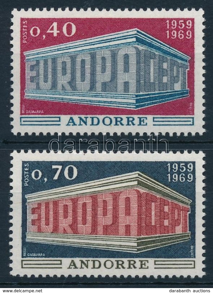 ** 1969 Europa CEPT Sor Mi 214-215 - Andere & Zonder Classificatie