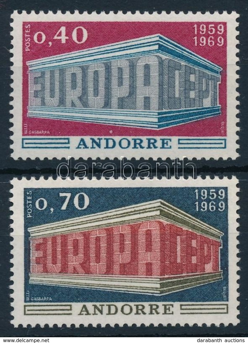 ** 1969 Europa CEPT Sor Mi 214-215 - Andere & Zonder Classificatie