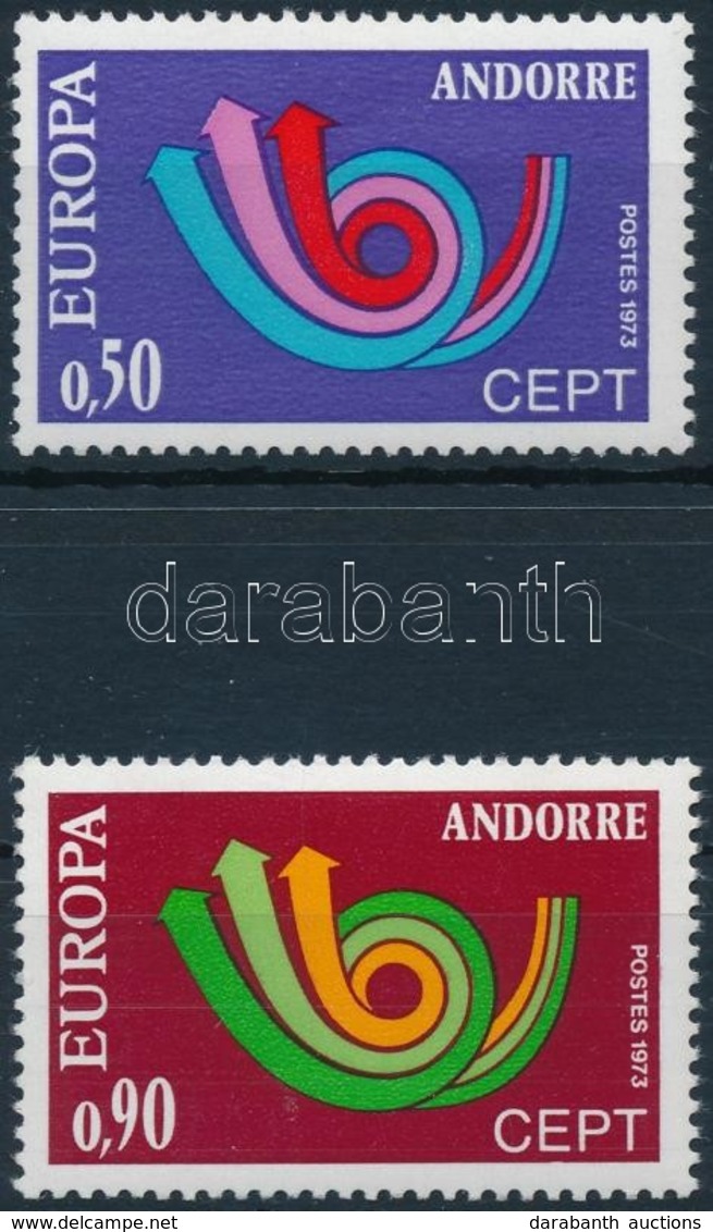 ** 1973 Europa CEPT Sor Mi 247-248 - Andere & Zonder Classificatie