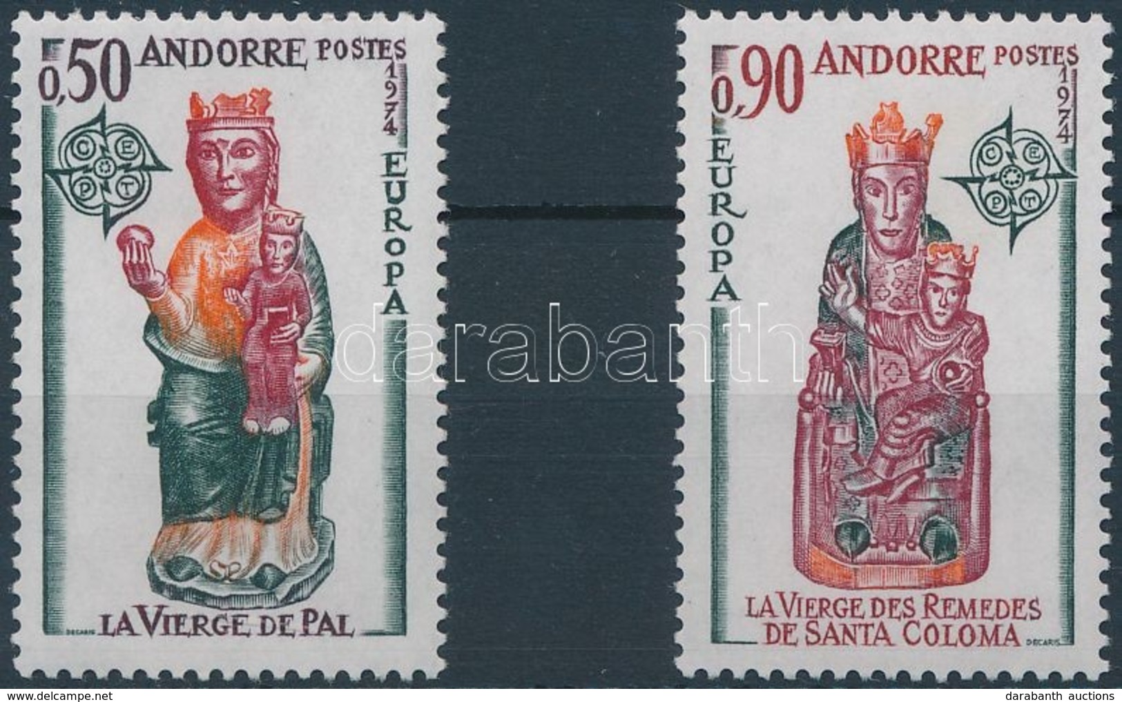 ** 1974 Europa CEPT Sor Mi 258-259 - Andere & Zonder Classificatie