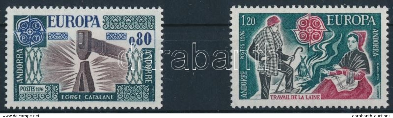 ** 1976 Europa CEPT Sor Mi 274-275 - Andere & Zonder Classificatie