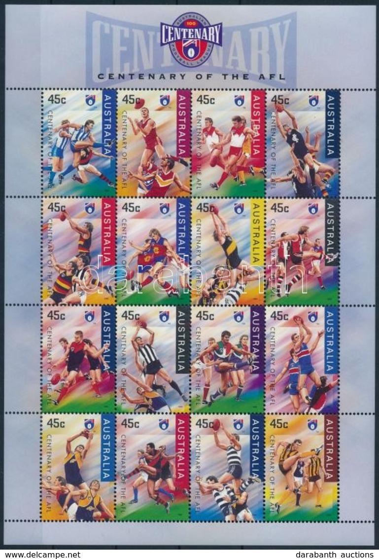 ** 1996 Labdarúgás Kisív,
Football Minisheet
Mi 1543-1558 - Andere & Zonder Classificatie