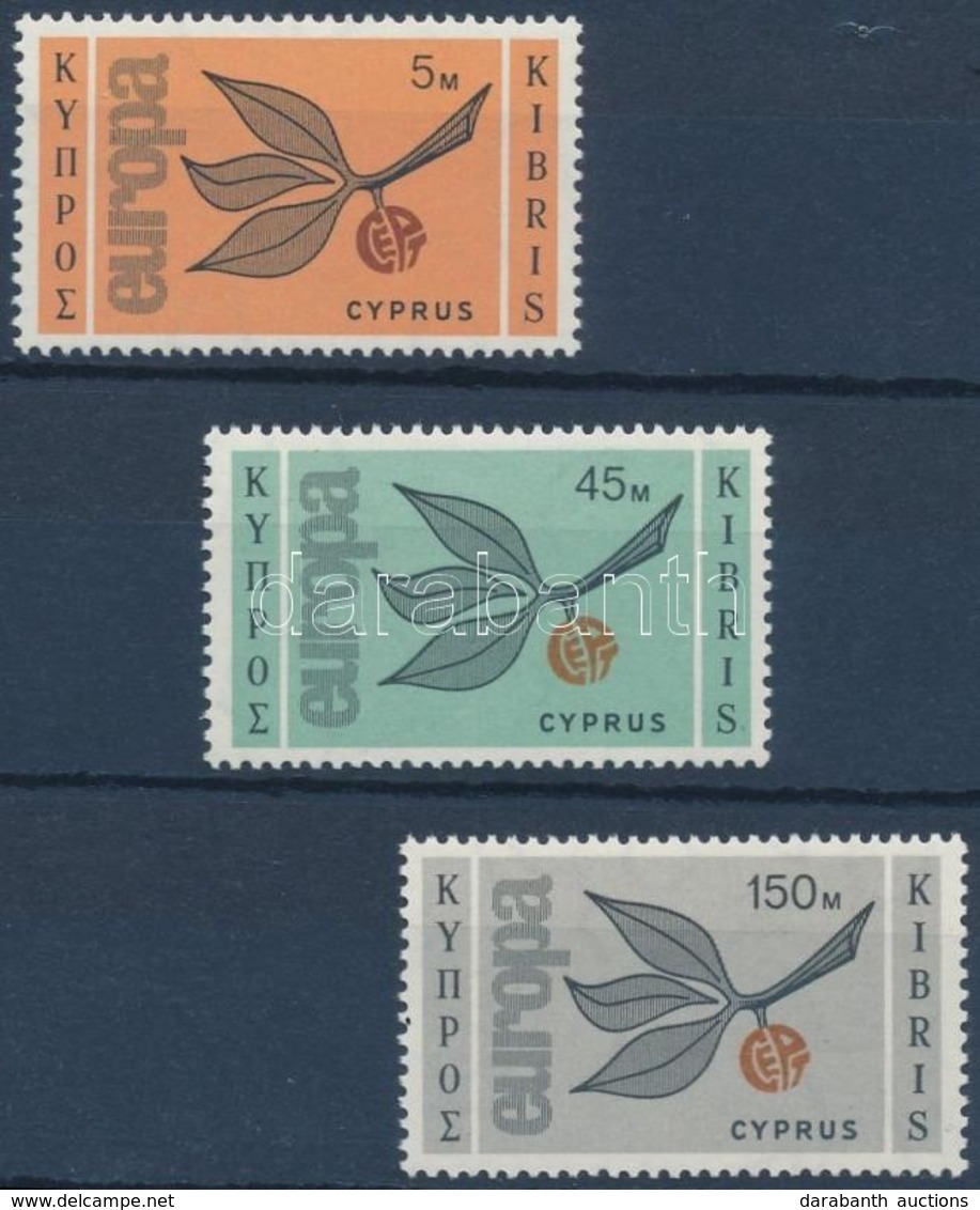 ** 1965 Europa CEPT Sor Mi 258-260 - Andere & Zonder Classificatie