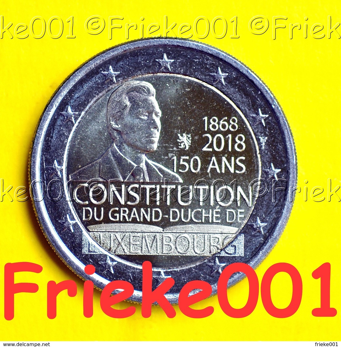 Luxemburg - Luxembourg - 2 Euro 2018 Comm.(Constitutie) - Luxemburg