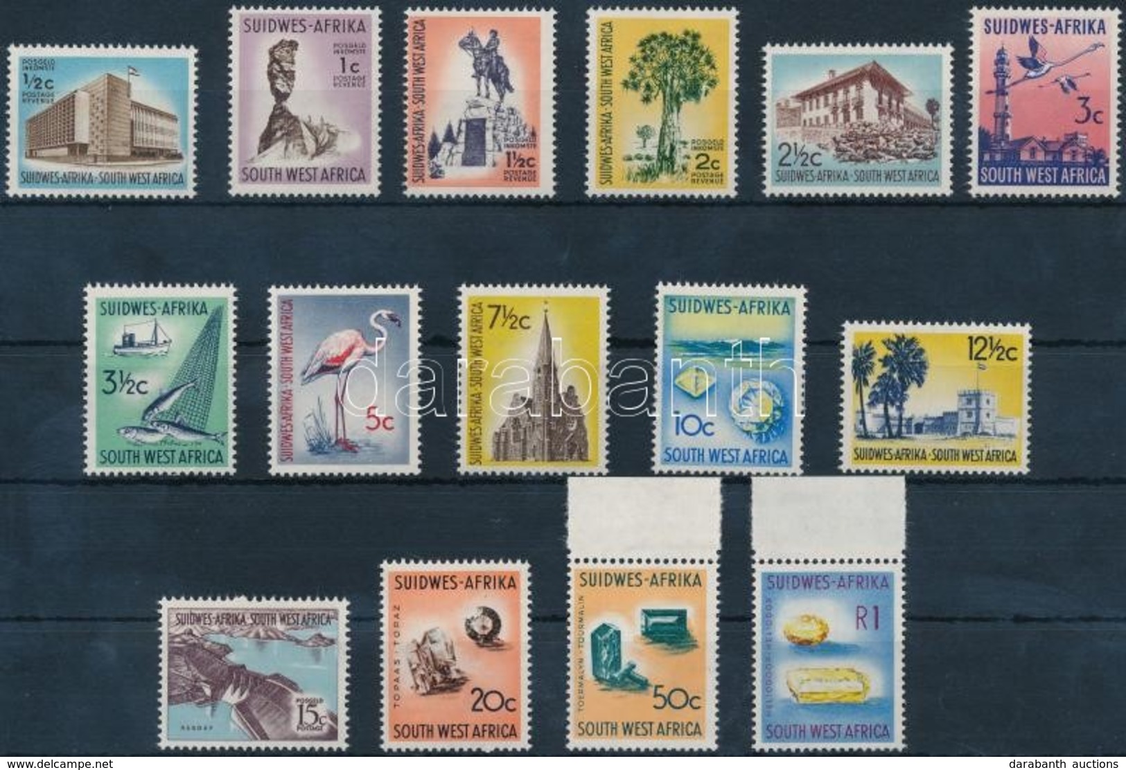 ** 1961 Forgalmi Sor Mi 296-310 - Andere & Zonder Classificatie