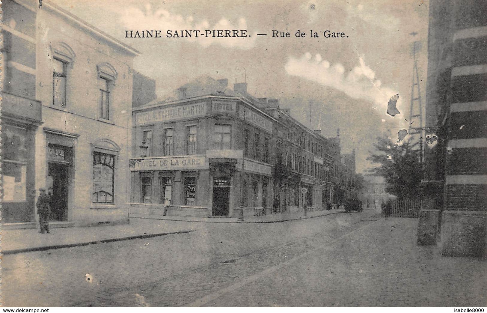 Henegouwen   Haine Saint-Pierre  Rue De La Gare  Hotel De La Gare   La Louvière       I 5300 - La Louvière