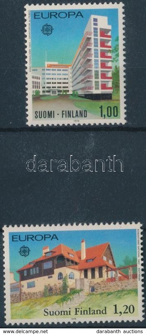 ** 1978 Europa CEPT Sor Mi 825-826 - Andere & Zonder Classificatie